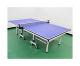 Indoor Folding 18mm Pingpong Table Professional Table Tennis Table w/ Wheels