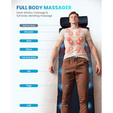 Shiatsu Full Body Massage Mat with Heat Back Massage Pad for Pain Relief