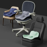 Coccyx Memory Foam Chair Orthopedic Pillow Office Seat Pad Hemorrhoid Treat Car Seat Big Cushion