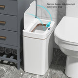 Automatic Trash Can 18L/ 4.7 Gallon Smart Motion Sensor Garbage Bin with Lid