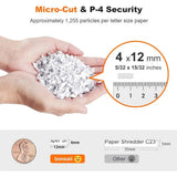 Micro-Cut Heavy-Duty 100-Sheet Auto Feed Shredder, 30-Minute Run Time, 4.2 Gallon