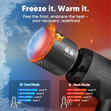 Mini Massage Gun Heat and Cool Muscle Massager for Back Pain Relief