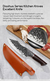 ShangDao 7" Chef Knife -Butcher Knife for Meat, High Quality Meat Cleaver Knife