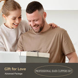 Rechargeable Barber Clippers for Hair Cutting, Professional Hair Clipper and