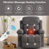Electric Power Lift Recliner Chair for Elderly with Vibration Massage And Lumbar