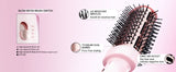 Smooth Style Heated Comb + Blow Dryer Brush,2-in-1 Hot Air Brush for One-Step Straightener