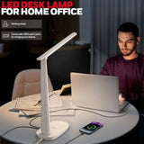 LED Desk Lamp for Home Office, Eye-Caring Dimmable Reading Light