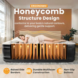 Queen Air Mattress with Built-in Pump, 18" Raised Blow Up Bed, 800 lbs Max