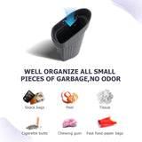 Waterproof Silicone Car Trash Bin For Ford F-150 2021–2026, Door-Mounted Portable Garbage Container
