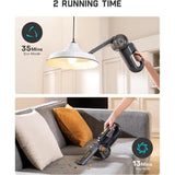 Fold V10 Ultra Deluxe Handheld Vacuum Cordless, 17kPa Suction Power