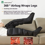Electric Leg Massager Kneading Squeeze Relaxation Calf Foot with Remote