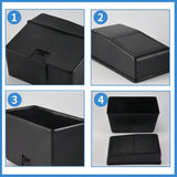 Car Trash Can With Lid Vehicle Can Garbage Organizer Large Wastebasket Bin