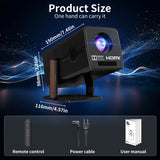 4k Android Home Cinema Outdoor  Smart Voice Remote Control Projector