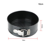 Removable Bottom Kitchen Accessories Carbon Steel Cakes Molds Round Cake Pan