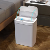 15/18L Smart Sensor Trash Can Quiet Automatic Trash Bin Rechargeable