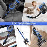 Devoac 40Kpa 5 in 1 Ultra-Light Cordless Stick Vacuum for Hard Floor Carpet