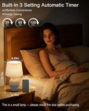 13 Inch Cordless Rechargeable Table Lamp With Remote Control Timer