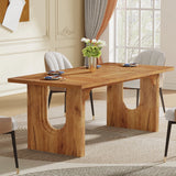 Tribesigns Modern Dining Table for 6 to 8 People