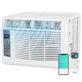 6000 BTU Window Air Conditioner with WiFi, Remote, Cools up to 250 s,