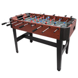 Family Arcade Foosball Table - 47.2in Competition Size, 8-Rod Soccer Game