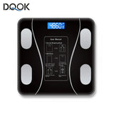 Body Fat Scale Smart Wireless Digital Bathroom Weight Scale Body Composition Analyzer With Smartphone