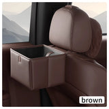 Foldable Multi-Functional Storage Box for Car Interior Car Rear Seat Storage Trash Can