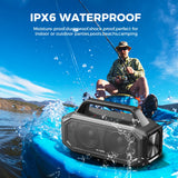 W-KING BT261-2 Portable Bluetooth 80W Wireless Speaker, IPX6 Waterproof