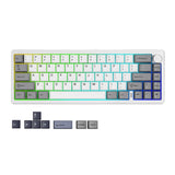 YUNZII AL68 Silver Wireless Custom Mechanical Keyboard
