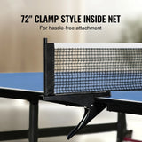 Indoor MDF Portable Table Tennis Table Foldable Ping Pong Table with Net