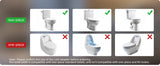 Hibbent Bidet Attachment for Toilet, Non-Electric Dual Nozzle for Frontal & Rear Wash, Adjustable