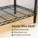 V4 Heavy Duty Clothing Rack for Hanging Clothes 810lbs Load Capacity