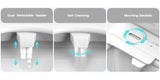 Bidet Attachment for Toilet, Non-Electric Dual Nozzle for Frontal & Rear Wash, Adjustable Water Pressure