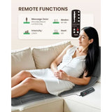 Full Body Massage Mat with Heat Vibration Back Massage Pad for Chair Bed