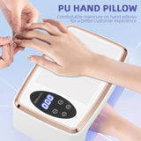 NEW 90LEDS UV LED Lamp For Nail Manicure 380W Professional Gel Polish Drying Lamps With Hand Pillow
