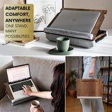 Desk for Laptop Laptop Tray with Cushion, Portable Lap Desk for Lap, Adjustable Lapdesk