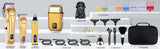 Professional Hair Clippers For Men Nose Hair Trimmer Beard Trimmer 4-piece Set, Cordless Rechargeable