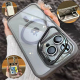 Luxury Magnetic Shockproof Phone Case for iPhone 16/15/14/13/12/11/17 Pro Max