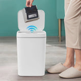 16L Intelligent Sensor Trash Can Touchless PP Waterproof IPX5 Waste Bin for Kitchen