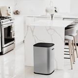 Automatic Trash Can with Lid,14.5 Gallon Smart Trash Can for Bedroom, Bathroom, Kitchen