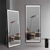 LED Full Length Mirror with Lights for Bedroom Dressing, Large Lighted