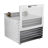 Food Dehydrator Machine,8-Tier Visible Food Dryer,Stainless Steel Food Drying Machine