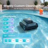 Scuba S1 Robotic Pool Cleaner, Wall&Waterline Cleaning,180-Min Battery Life