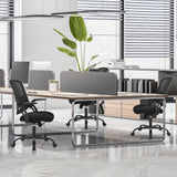 JHK Ergonomic Mid-Back Mesh Backrest Office Desk Chair Computer Lumbar Support Rolling Swivel Gaming Chairs