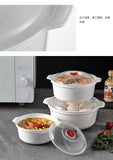 Microwave Oven Special Box Household Plastic Heating Fresh Keepeing Box