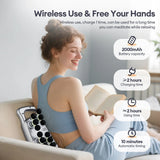 24-Head Fascia Vibration Body Massage Gun for Back Neck Shoulder Waist