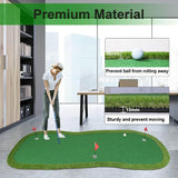 Professional Large Golf Putting Green Practice Mat for Outdoor and Indoor