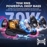 W-KING X10MIC Portable Bluetooth Speakers Outdoor Wireless w/ Microphone