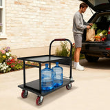 700lbs Folding Hand Truck Dolly Cart Foldable Push Cart