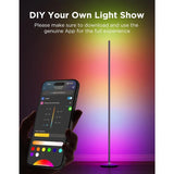 RGBIC Floor Lamp Basic LED Corner Lamp Works with Alexa