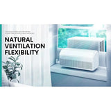 8,000 BTU Smart Inverter Window Air Conditioner, Up to 350 Sq Ft, 3 Speed